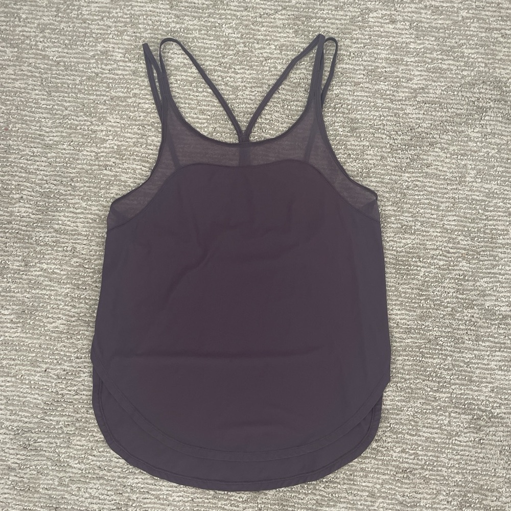 Lululemon Anew Singlet in Black Currant